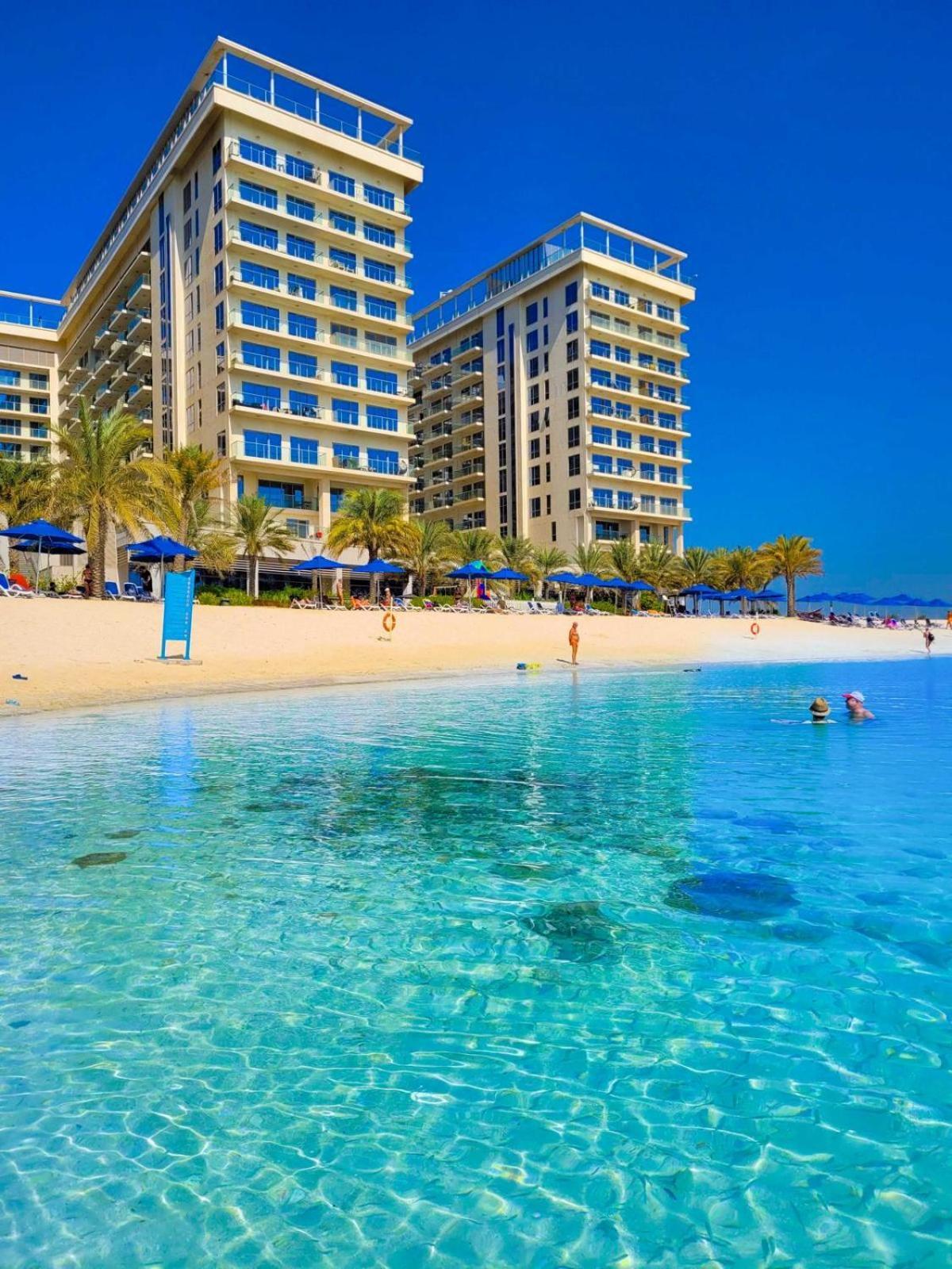 Marjan Island Beautiful Apartment Sea Side View Beach Luxury Rooms Ras Al Khaimah Uae Exterior foto