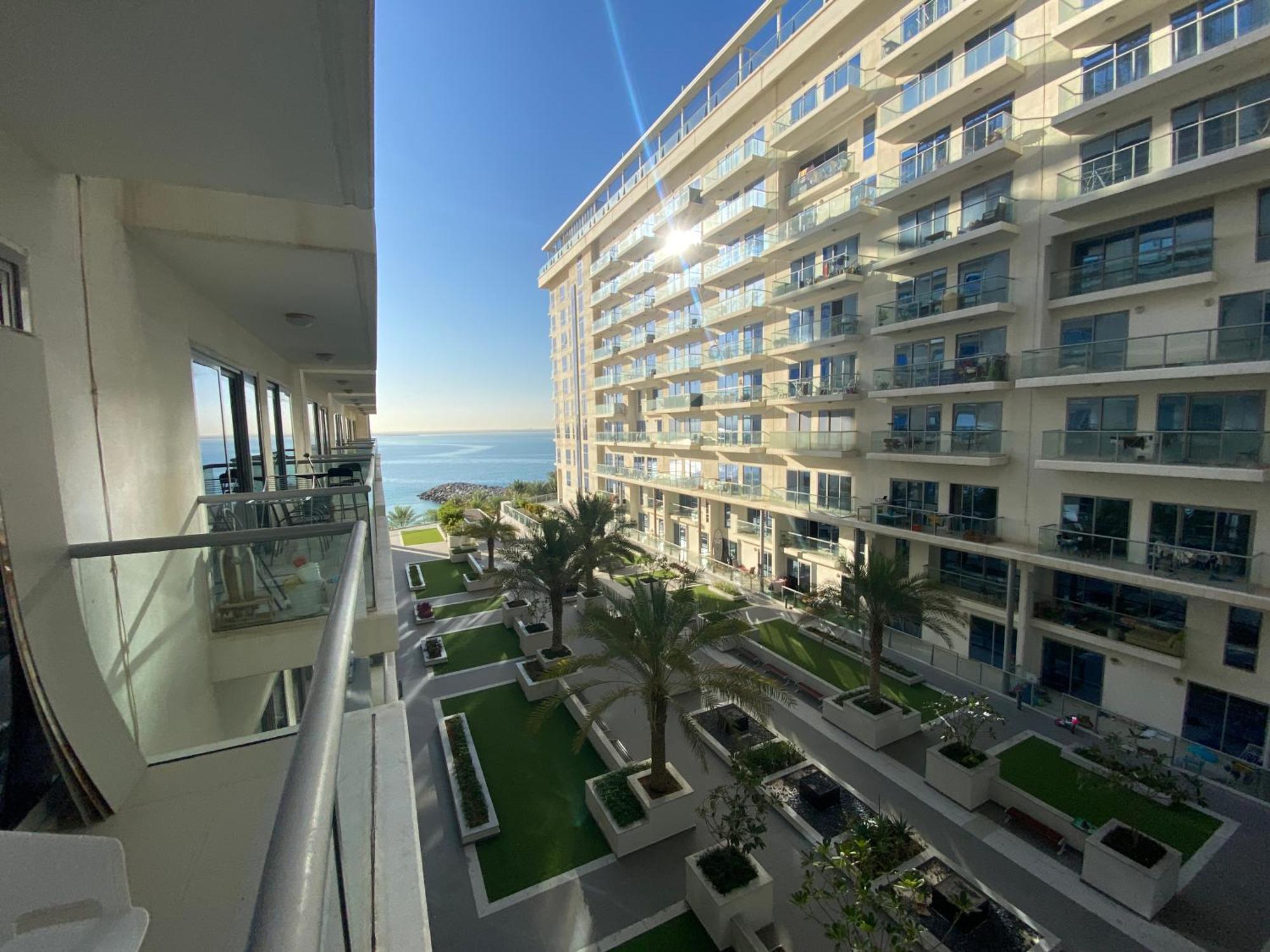 Marjan Island Beautiful Apartment Sea Side View Beach Luxury Rooms Ras Al Khaimah Uae Exterior foto