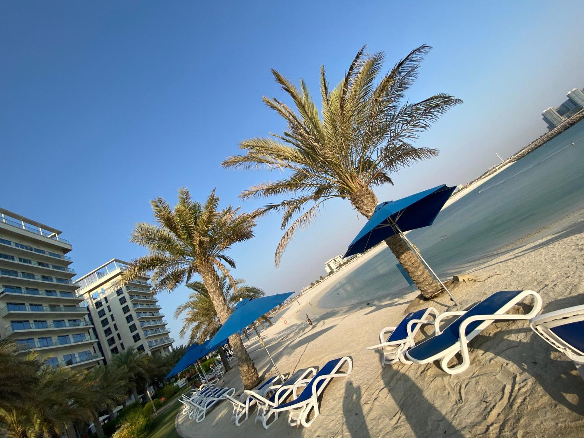 Marjan Island Beautiful Apartment Sea Side View Beach Luxury Rooms Ras Al Khaimah Uae Exterior foto