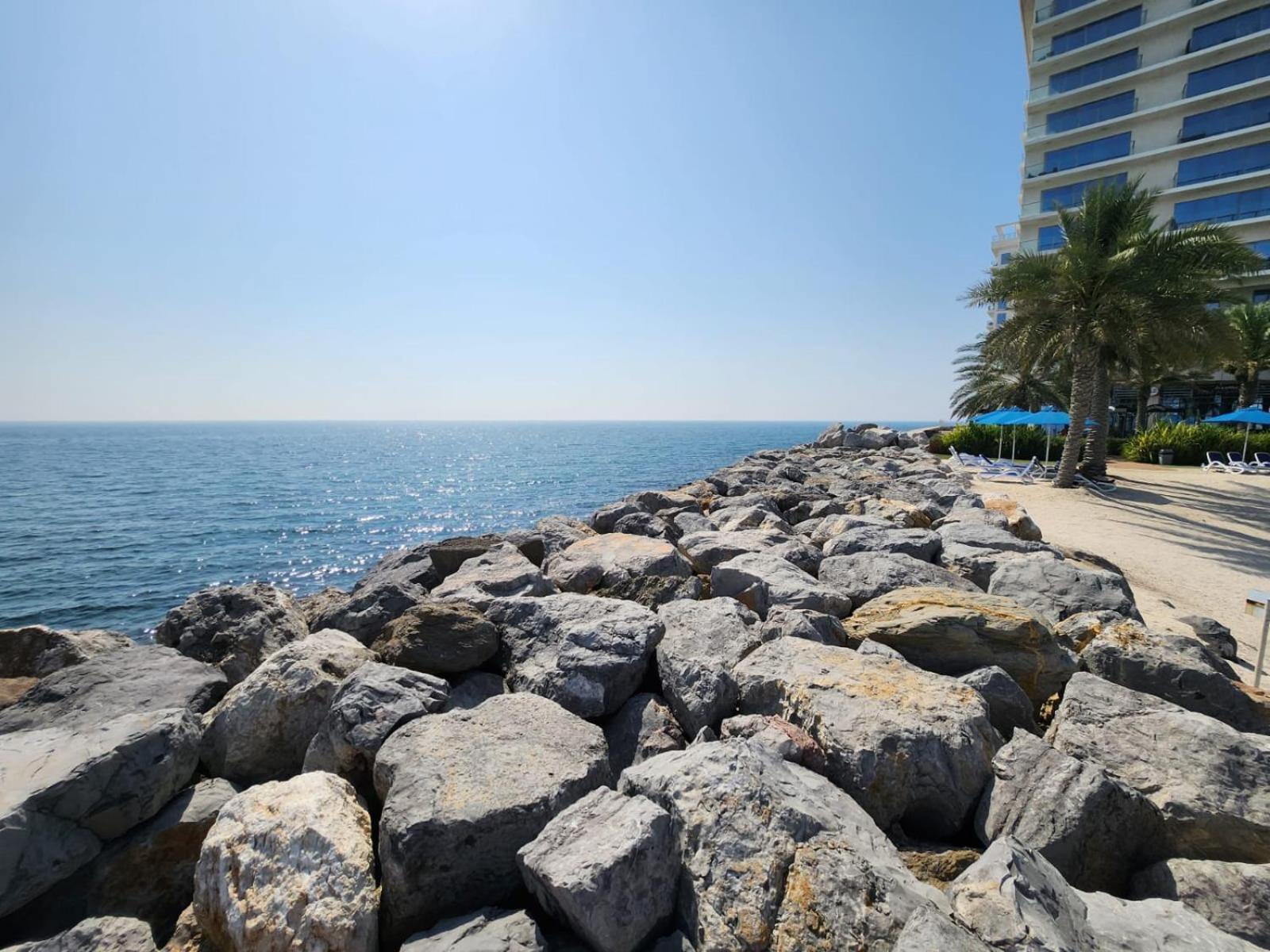 Marjan Island Beautiful Apartment Sea Side View Beach Luxury Rooms Ras Al Khaimah Uae Exterior foto